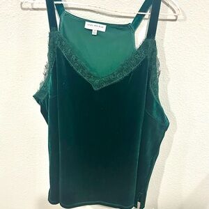 Green Velvet tankTop